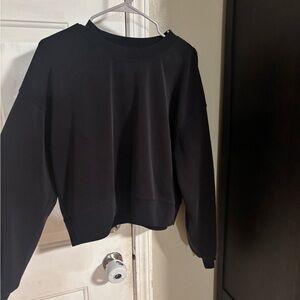 lululemon athletica softstreme Black Crew Neck Sweater